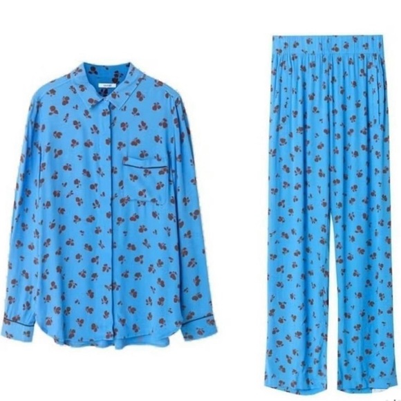 GANNI SET Roseburg crepe set size 34 - Picture 2 of 8